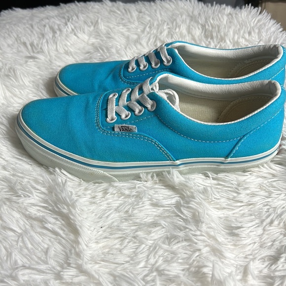 Vans Authentic Turquoise Sneakers Womens 8 Mens 6.5 - Picture 5 of 8
